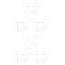  6 pezzi impianto balcone vaso