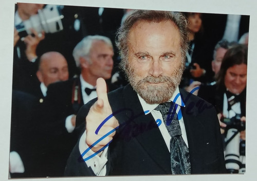 Autografo franco nero foto - autografo,