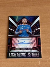 2023/24 Panini Obsidian Francia David Trezeguet Auto - 14/25 Orange