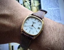 Orologio Longines Vintage Watch Swiss Made Cioccolatone Gold Filled Watch