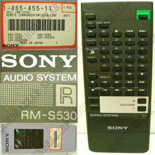Sony s530 telecomando - sony,