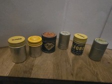 Scatole Pellicole Rullini Vuote Vintage , Kodak, Isopran , Ferrania , Ilford