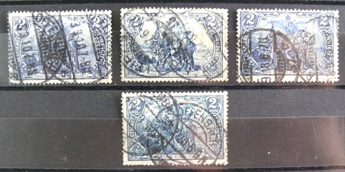 Timbres allemagne 1905 11 - timbres, :