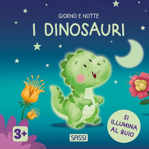 Dinosauri giorno e - dinosauri., notte