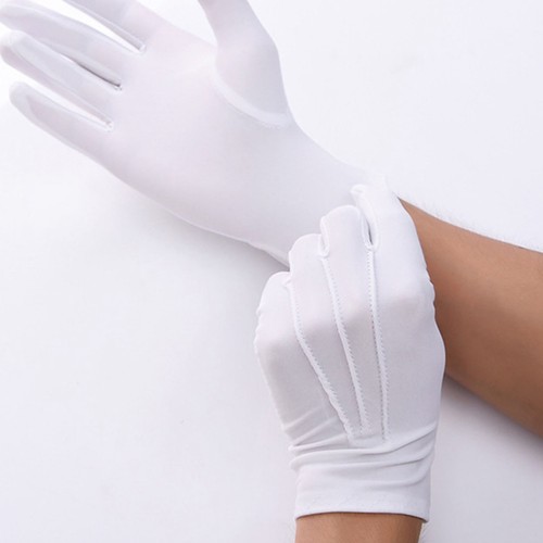 Guanto uniforme adulto - uniforme, bianco