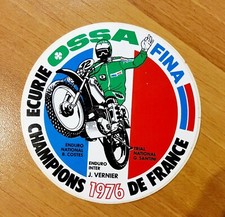 AUTOCOLLANT MOTO OSSA FINA