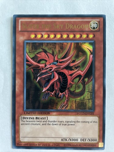 Tcg slifer il - yu-gi-oh!, drago