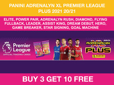 Panini Premier League Adrenalyn XL 2020/21 PLUS Coppia di alimentazione schede lamina, diamante