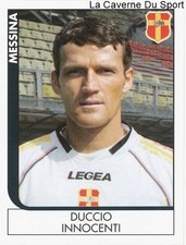 DUCCIO INNOCENTI ITALIA FC.MESSINA RARE UPDATE STICKER CALCIATORI 2006 PANINI