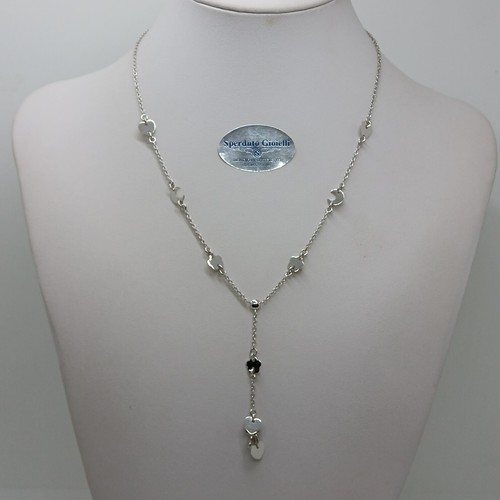 Collier donna oro bianco - collier,