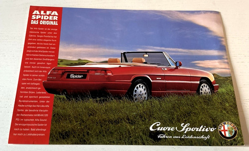Brochure vente alfa romeo - brochure,