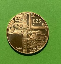 2002 Alderney Sterlina Oro 25