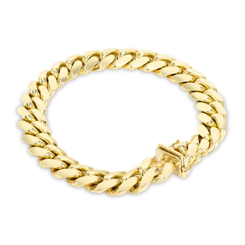 14k oro giallo massiccio uomo - giallo,