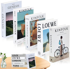 5 Pezzi Libri Decorativi per