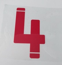 NUMERO PANTALONCINO BARI 10/11 CALCIO BARI 4 ALMIRON KIT BARI AS BARI FC maglia