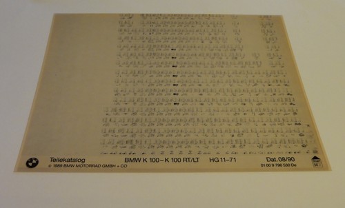 Microfiche catalogo ricambi - microfiche,