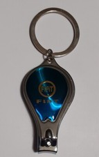 Vecchio Gadget Portachiavi Apribottiglie Tagliaunghie AUTO FIAT (old keyring)