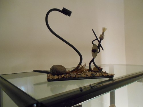 Scultura ferro da - scultura,