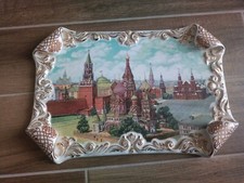 Quadro Panello Decorativo Vintage Porcellana Piazza Rossa