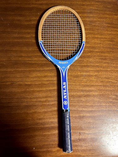 Racchetta tennis vintage - da,