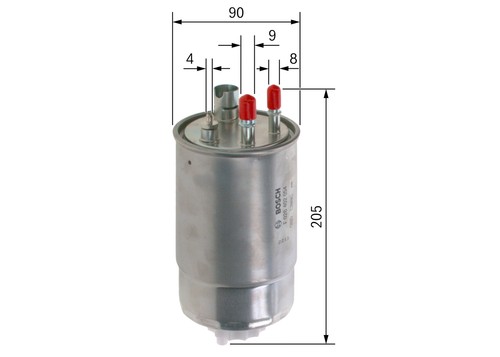 Filtro carburante per bosch - filtro,