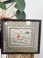 Quadro vintage in seta