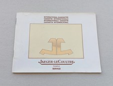 JAEGER LeCoultre Guarantee
