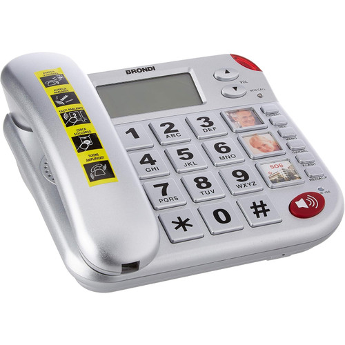 Telefono fisso con - telefono, filo
