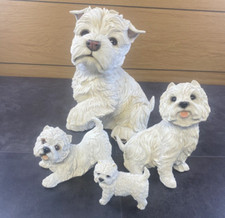 Set of 4 Dogs-West Highland