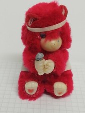 CENTER PARCS PELUCHE ROSSO MINI ORSETTO VINTAGE ANNI 80 CM. 7 TOY PARCO GIOCHI