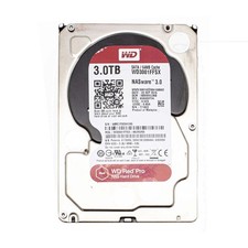 Wd Red Nasware 3.0 3tb Hdd 3,5" Sata Hard Disk Server 3000gb Disc Ricondizionato