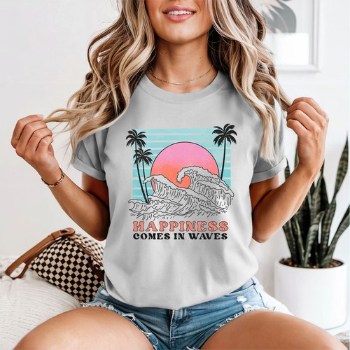 Shirt donna happiness - donna,