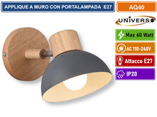 APPLIQUE MODERNO DA PARETE CON