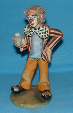 Ceramic Clown Figurine by