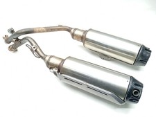 COPPIA TERMINALI SCARICO ORIGINALI  EXHAUST TERMINALS HONDA FMX 650 05-10 RD12E