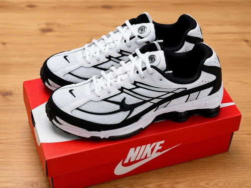 Nike shox ride - nike, white/black