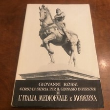 Libro Giovanni Rossi Corso Di
