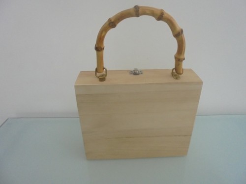 Scatola legno con manico in - scatola,