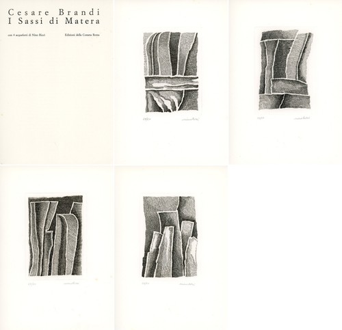 Brandi cesare sassi di - i,