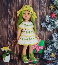 Completo in maglia per bambola Paola Reina 13"