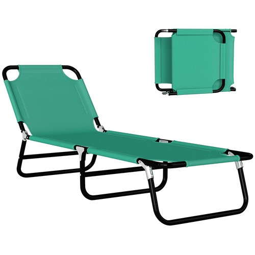 Outsunny sedia sdraio - sedia,