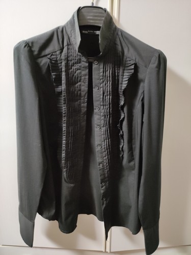Camicia donna nera zara basic - zara,