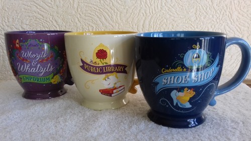 Disney ceramic mug set - disney,