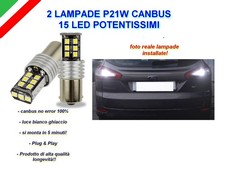COPPIA LAMPADE RETROMARCIA