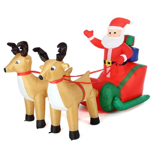 Gonfiabile babbo natale - babbo, su