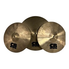 Set 3 piatti batteria CB