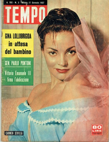 1957 carmen sevilla mad - 1957/3=carmen, sevilla=mad