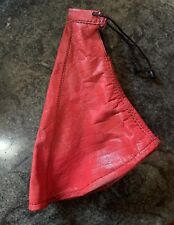 CUFFIA CAMBIO UNIVERSALE PELLE ROSSA