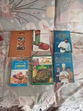 Lotto di 6 libri di cucina 