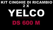 ★CINGHIE DI RICAMBIO  2 x PROIETTORE SUPER 8 mm YELCO SOUND DS 600 M ★